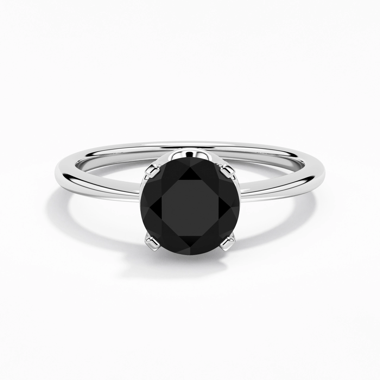 925 Sterling Silver Cubic Zirconia Engagement Ring