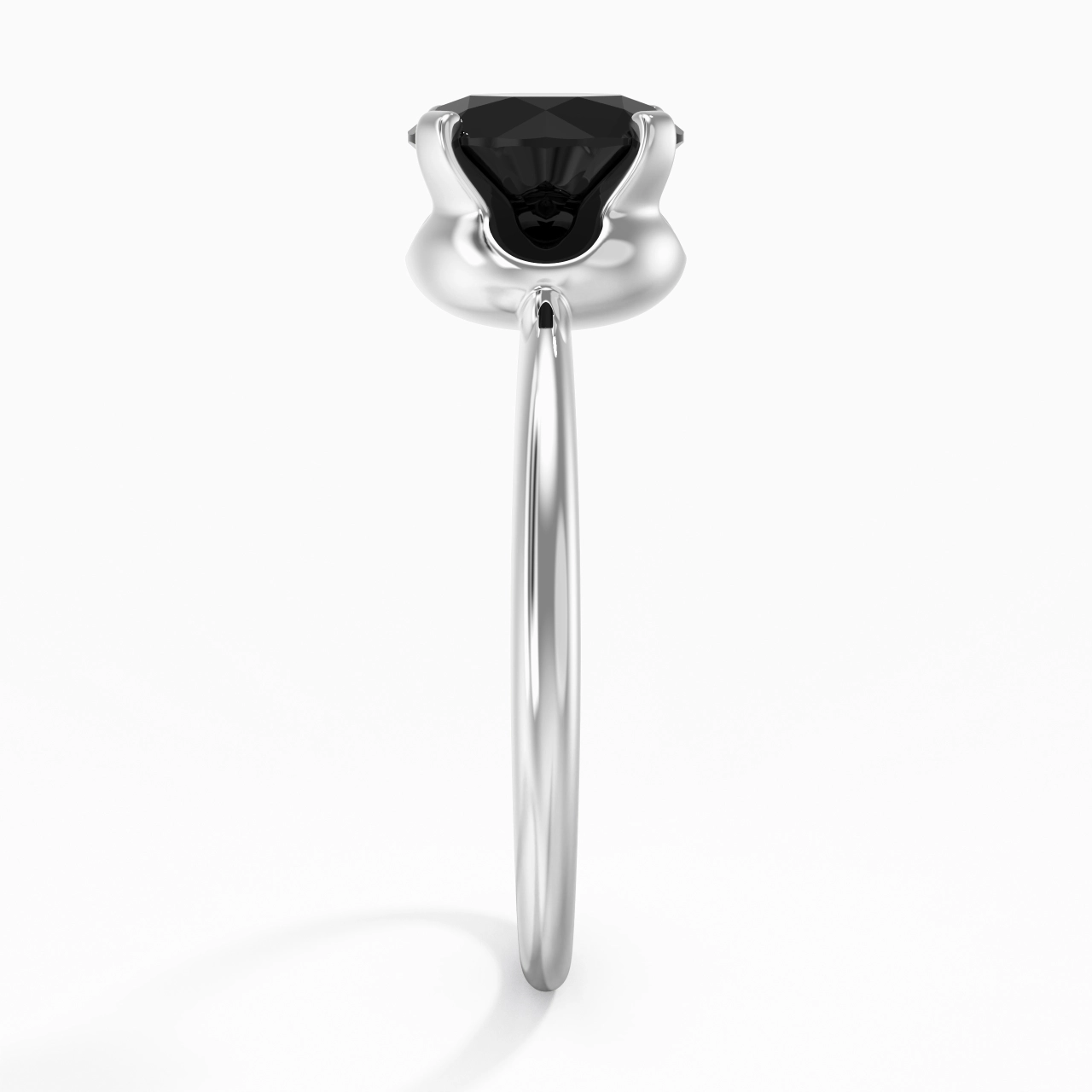 925 Sterling Silver Cubic Zirconia Engagement Ring