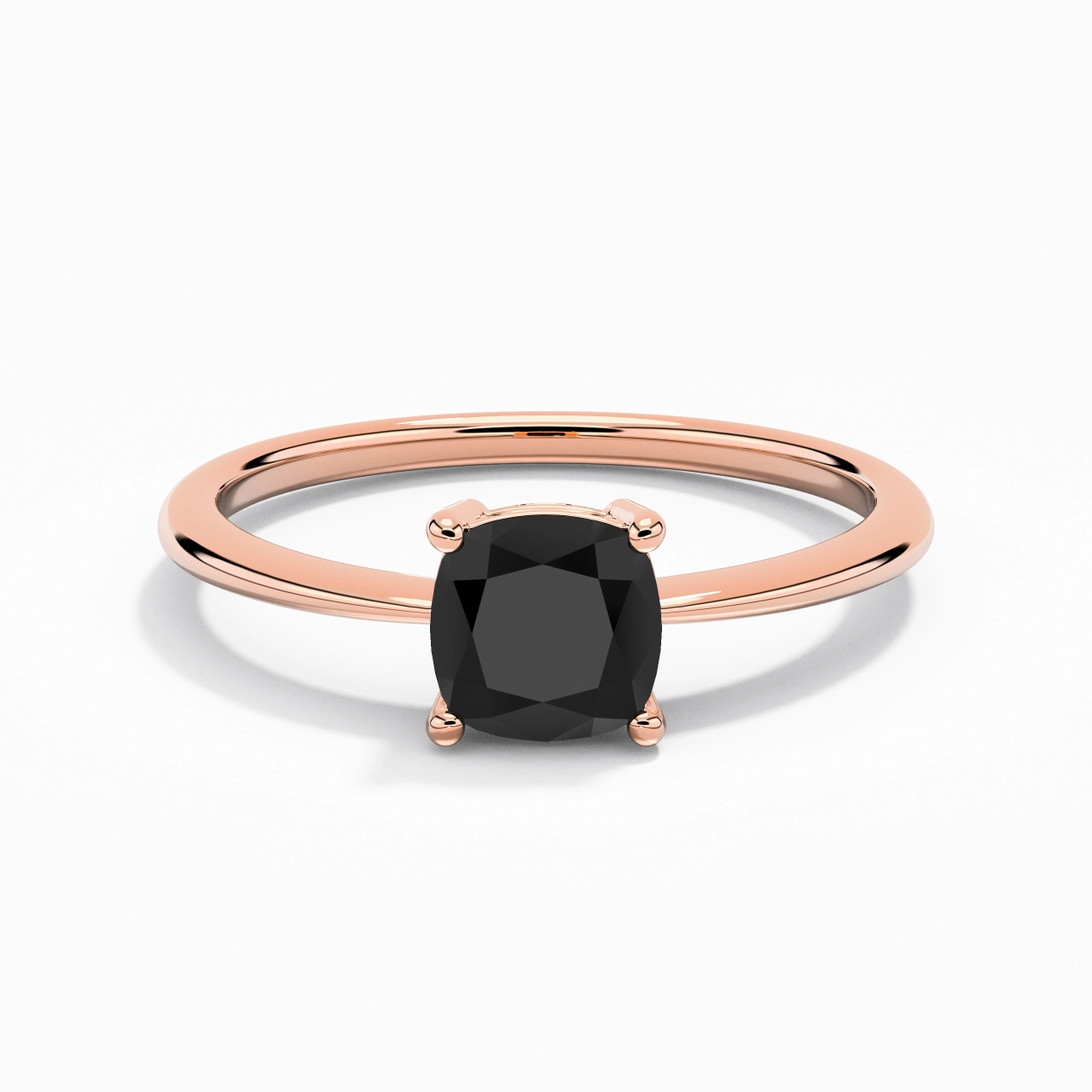 Argent sterling 925 Zircon cubique Bague de fiançailles