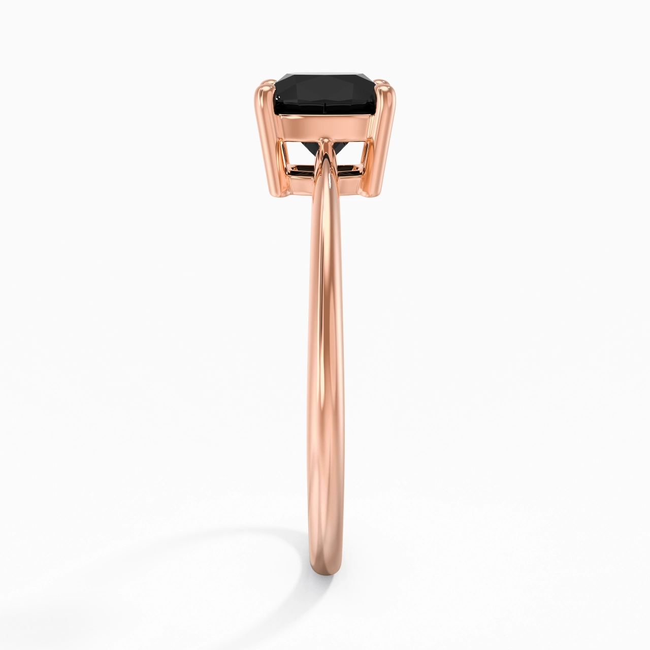 925 Sterling Silver Cubic Zirconia Engagement Ring