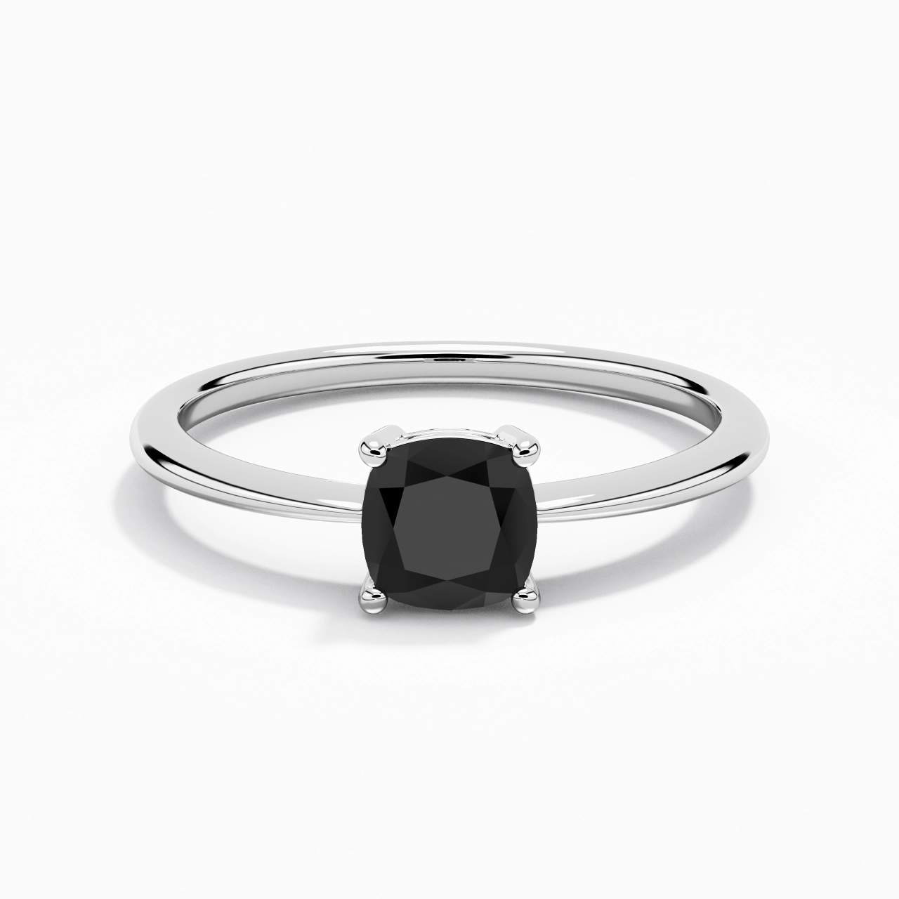 925 Sterling Silver Cubic Zirconia Engagement Ring