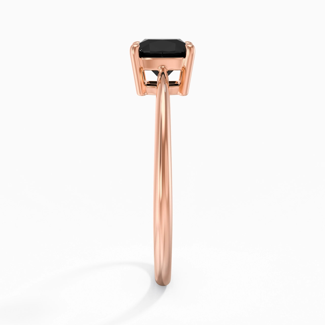 925 Sterling Silver Cubic Zirconia Engagement Ring