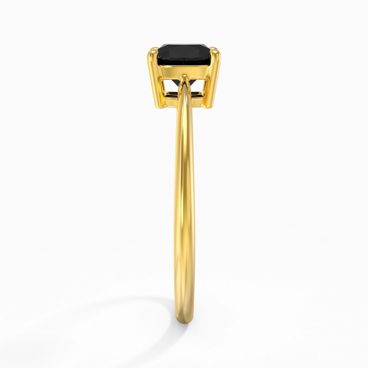 925 Sterling Silver Cubic Zirconia Engagement Ring