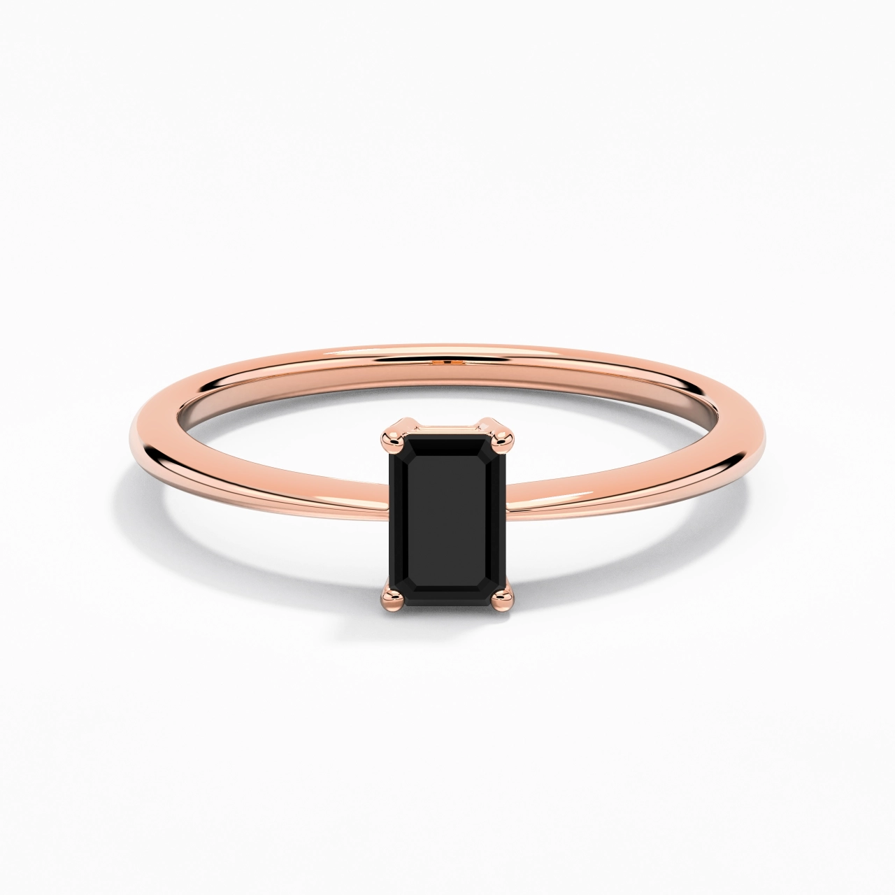 Argent sterling 925 Zircon cubique Bague de fiançailles
