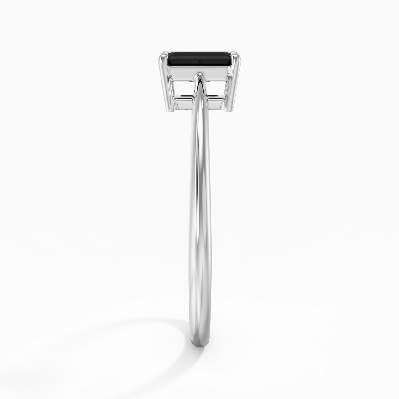 925 Sterling Silver Cubic Zirconia Engagement Ring