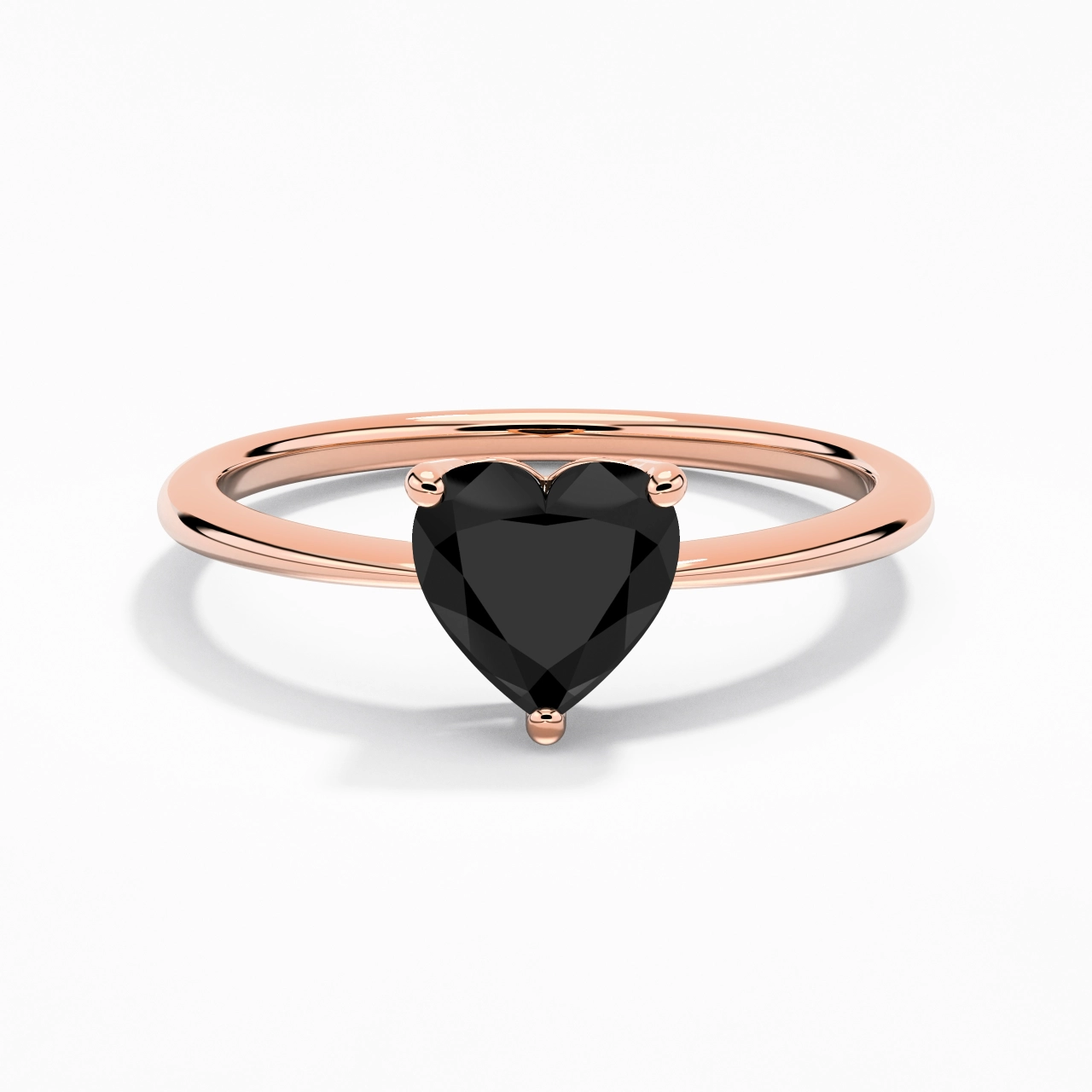 Argent sterling 925 Zircon cubique Bague de fiançailles