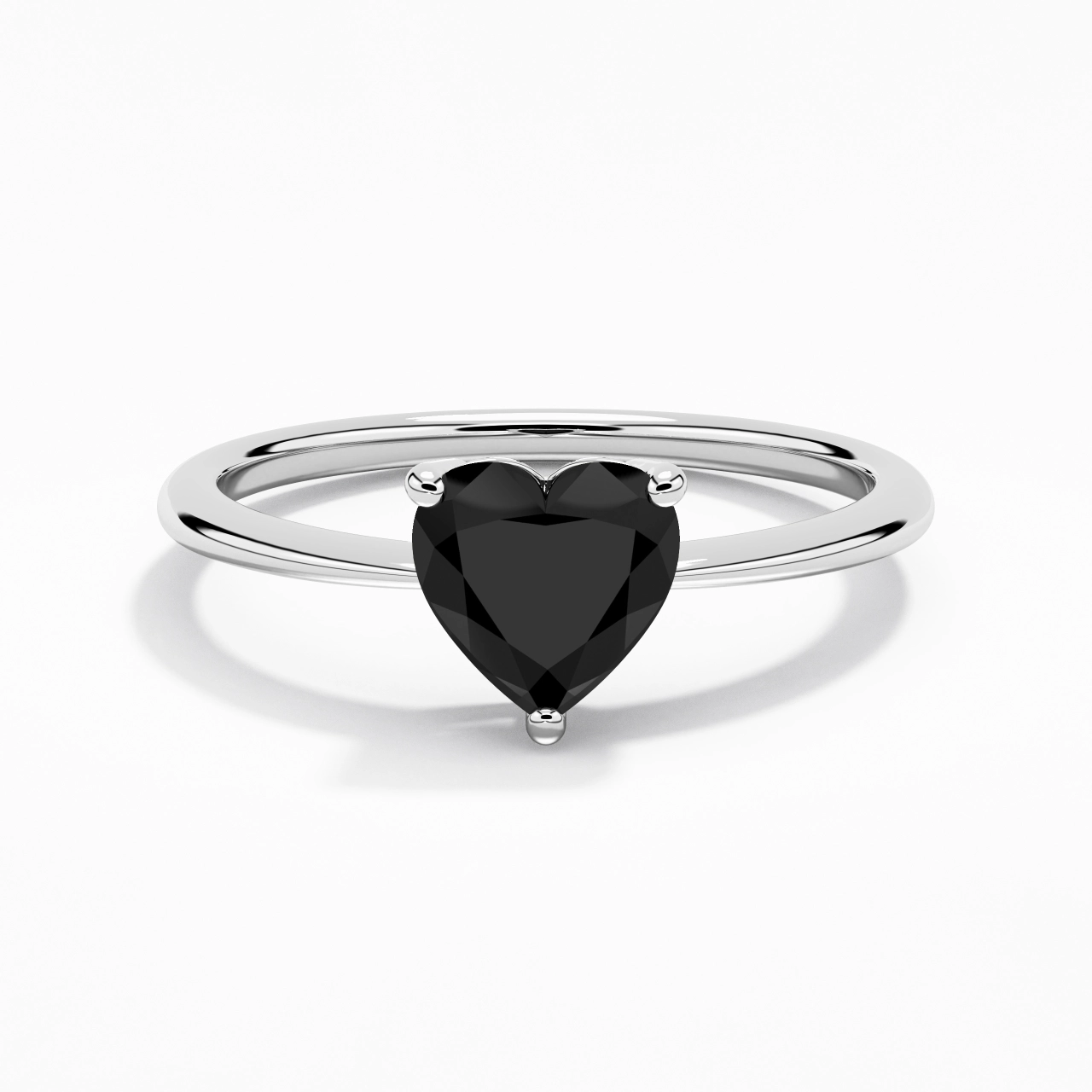 Argent sterling 925 Zircon cubique Bague de fiançailles
