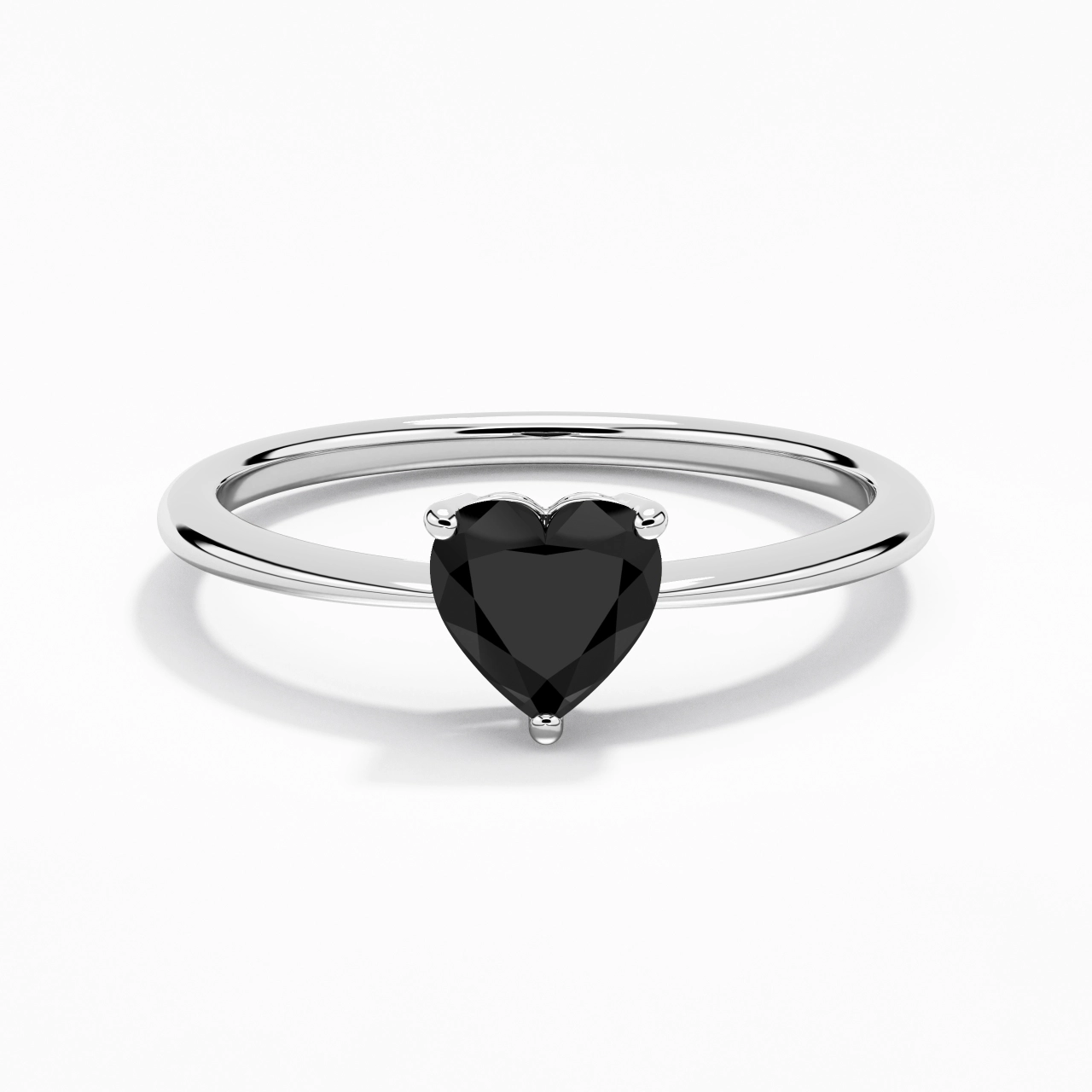 Argent sterling 925 Zircon cubique Bague de fiançailles
