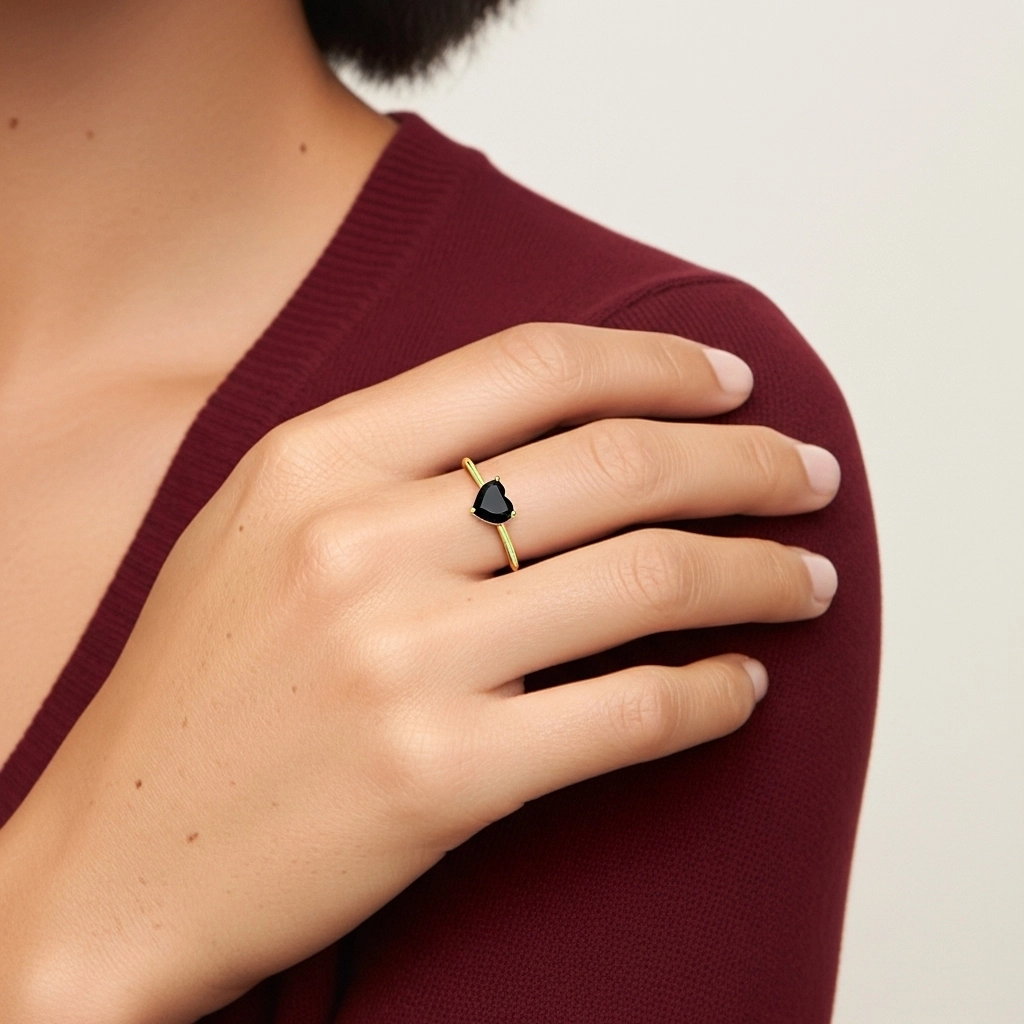 925 Sterling Silver Cubic Zirconia Engagement Ring