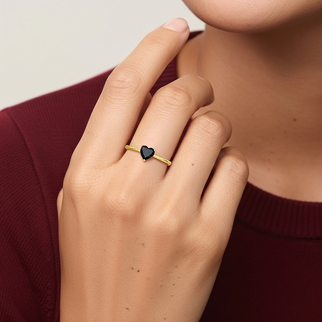 925 Sterling Silver Cubic Zirconia Engagement Ring