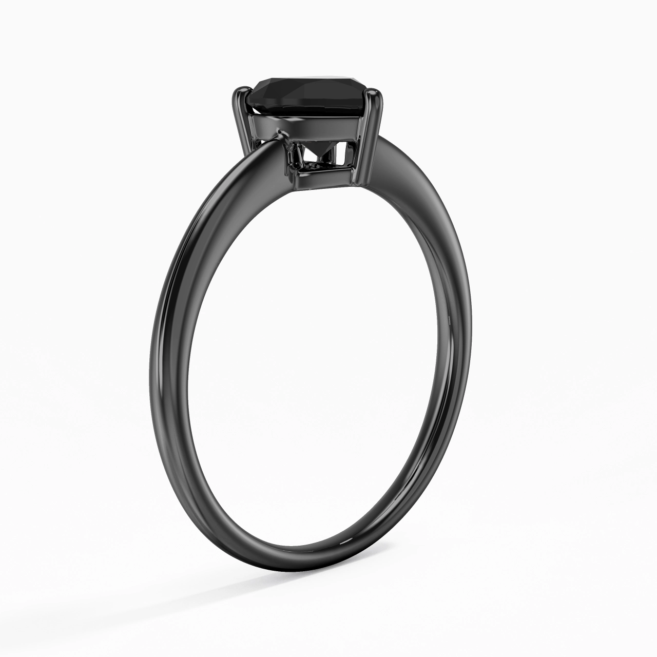 925 Sterling Silver Cubic Zirconia Engagement Ring