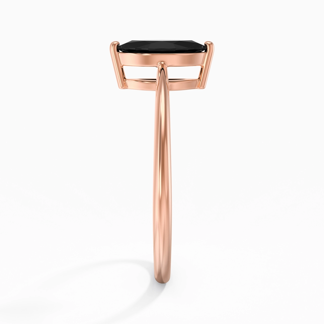 925 Sterling Silver Cubic Zirconia Engagement Ring