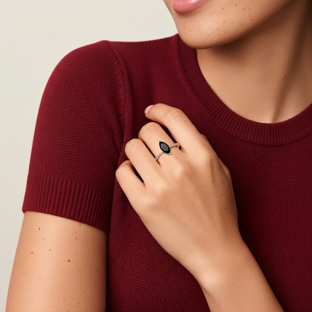 925 Sterling Silver Cubic Zirconia Engagement Ring