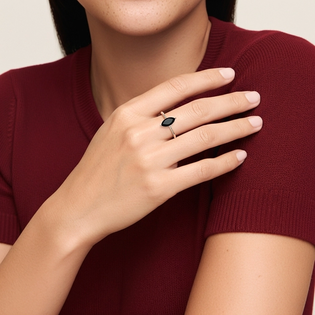 925 Sterling Silver Cubic Zirconia Engagement Ring