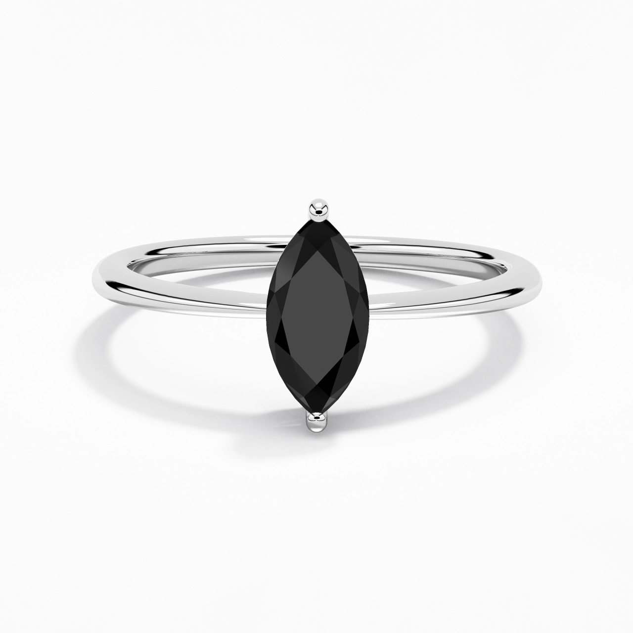 Argent sterling 925 Zircon cubique Bague de fiançailles