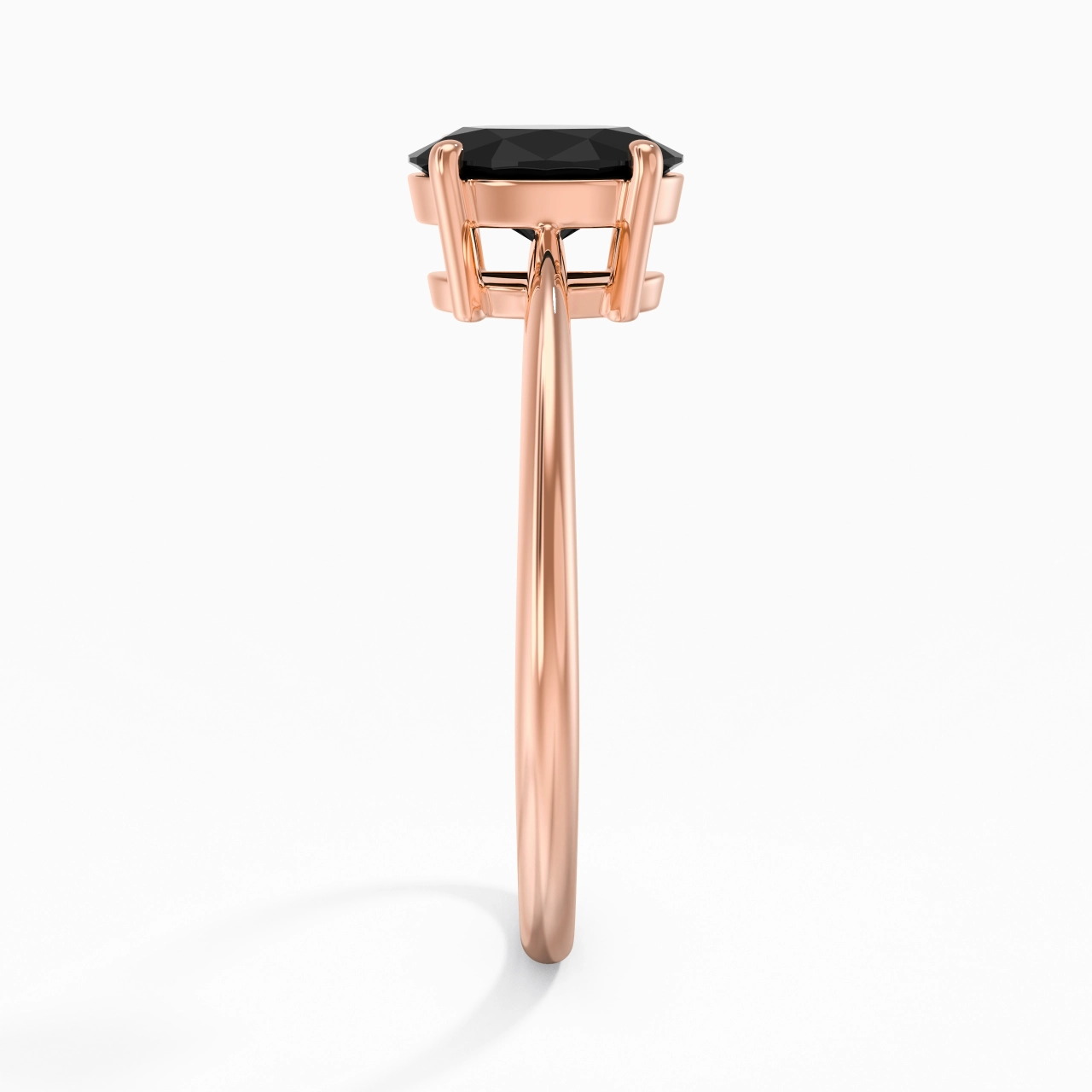 925 Sterling Silver Cubic Zirconia Engagement Ring