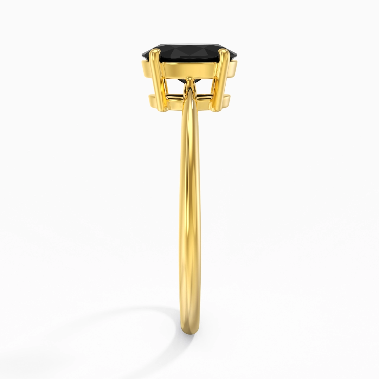 925 Sterling Silver Cubic Zirconia Engagement Ring