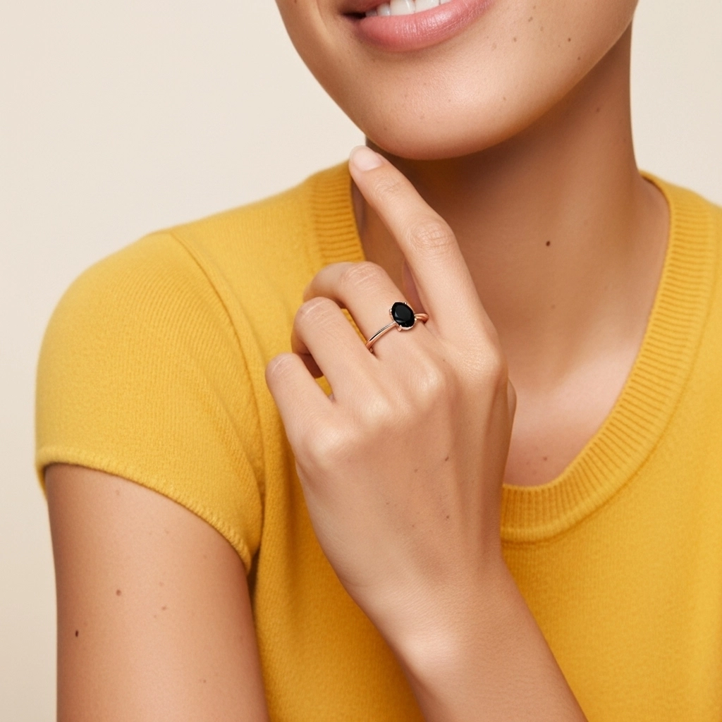 925 Sterling Silver Cubic Zirconia Engagement Ring