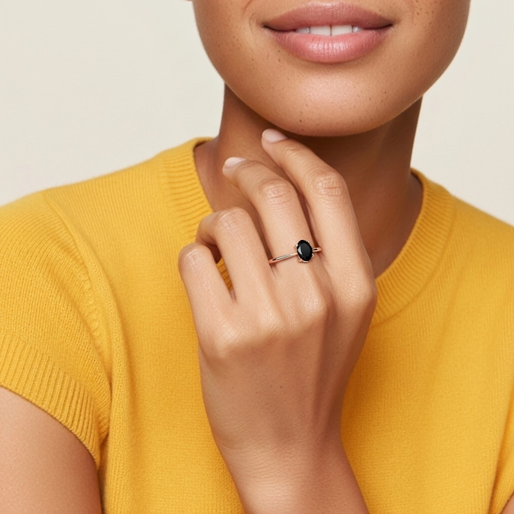 925 Sterling Silver Cubic Zirconia Engagement Ring