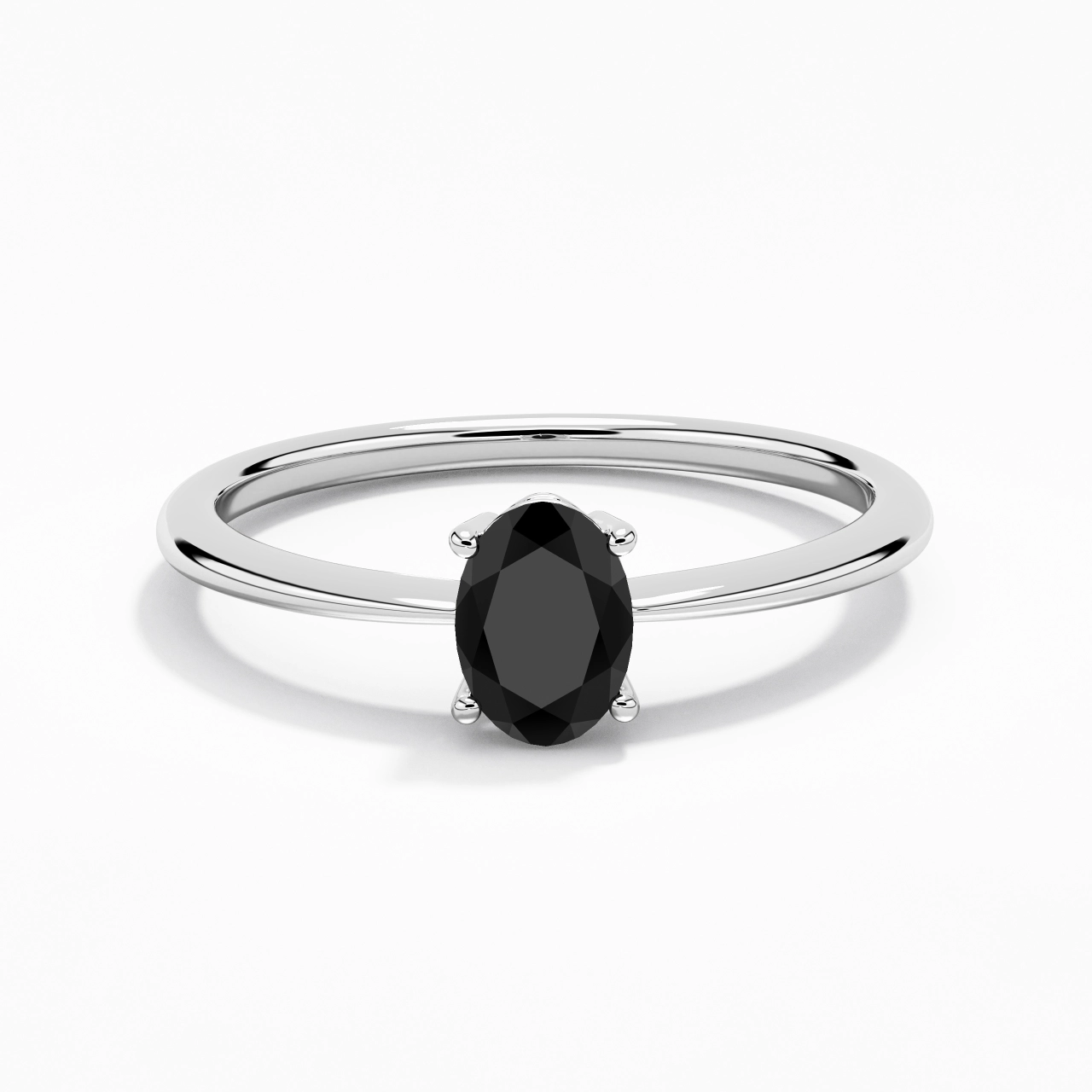 Argent sterling 925 Zircon cubique Bague de fiançailles