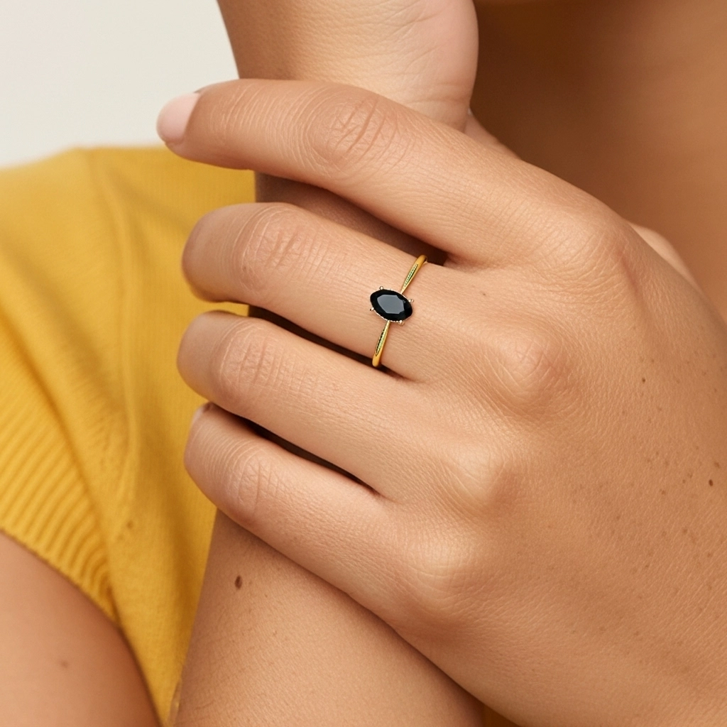 925 Sterling Silver Cubic Zirconia Engagement Ring