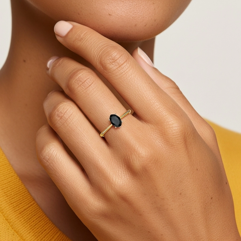 925 Sterling Silver Cubic Zirconia Engagement Ring