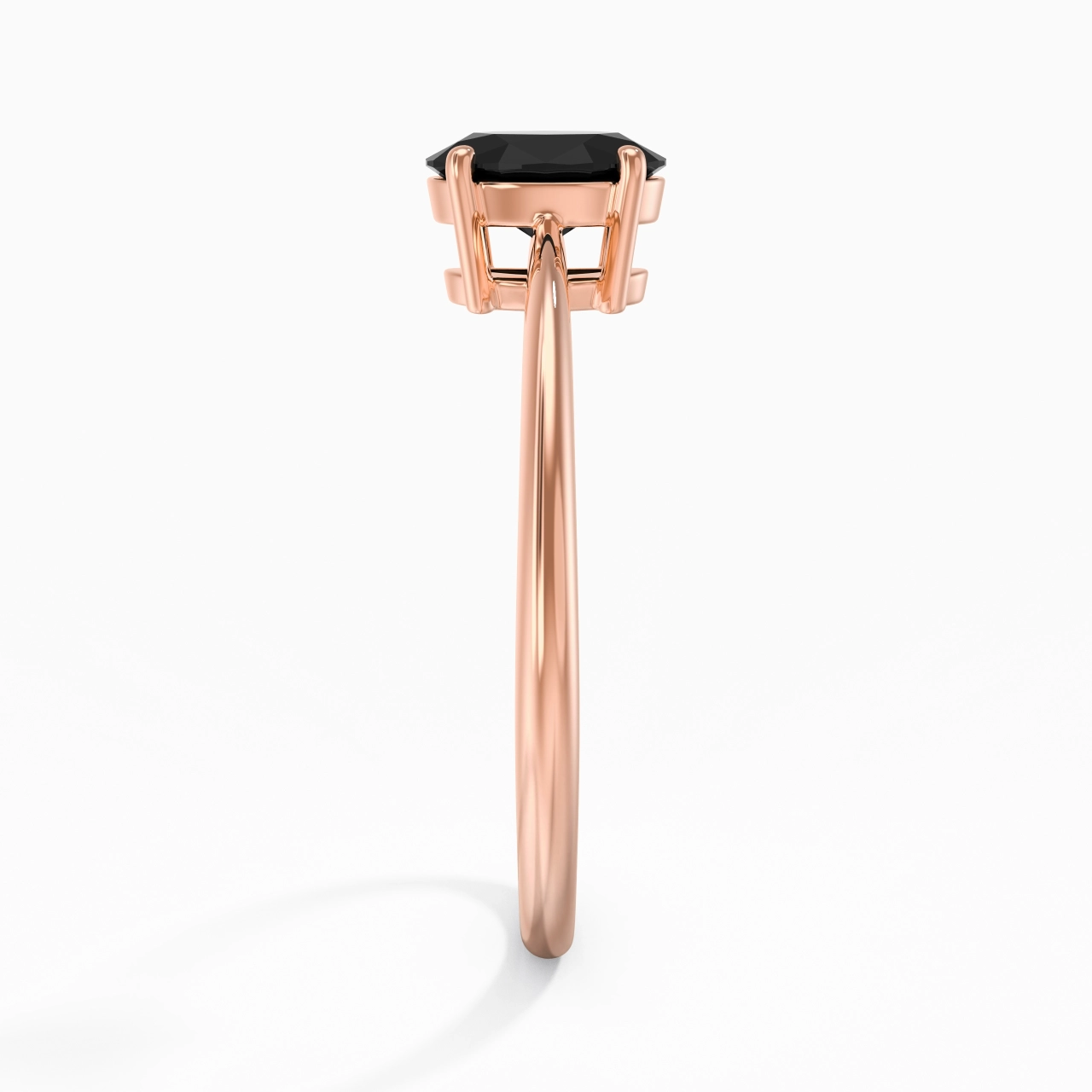 925 Sterling Silver Cubic Zirconia Engagement Ring