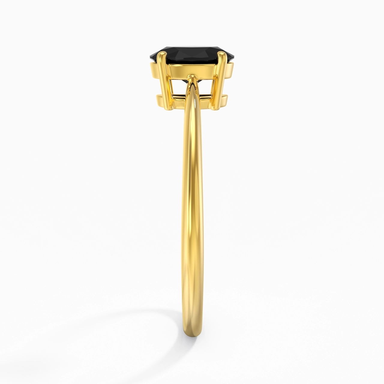 925 Sterling Silver Cubic Zirconia Engagement Ring