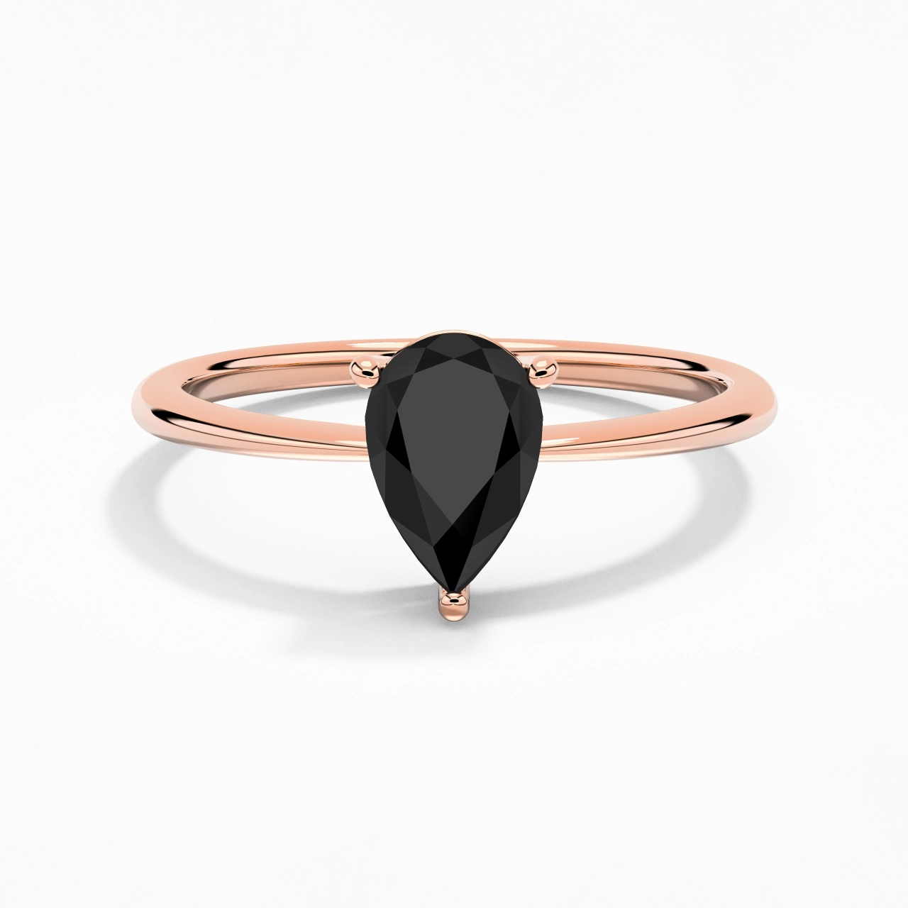 Argent sterling 925 Zircon cubique Bague de fiançailles