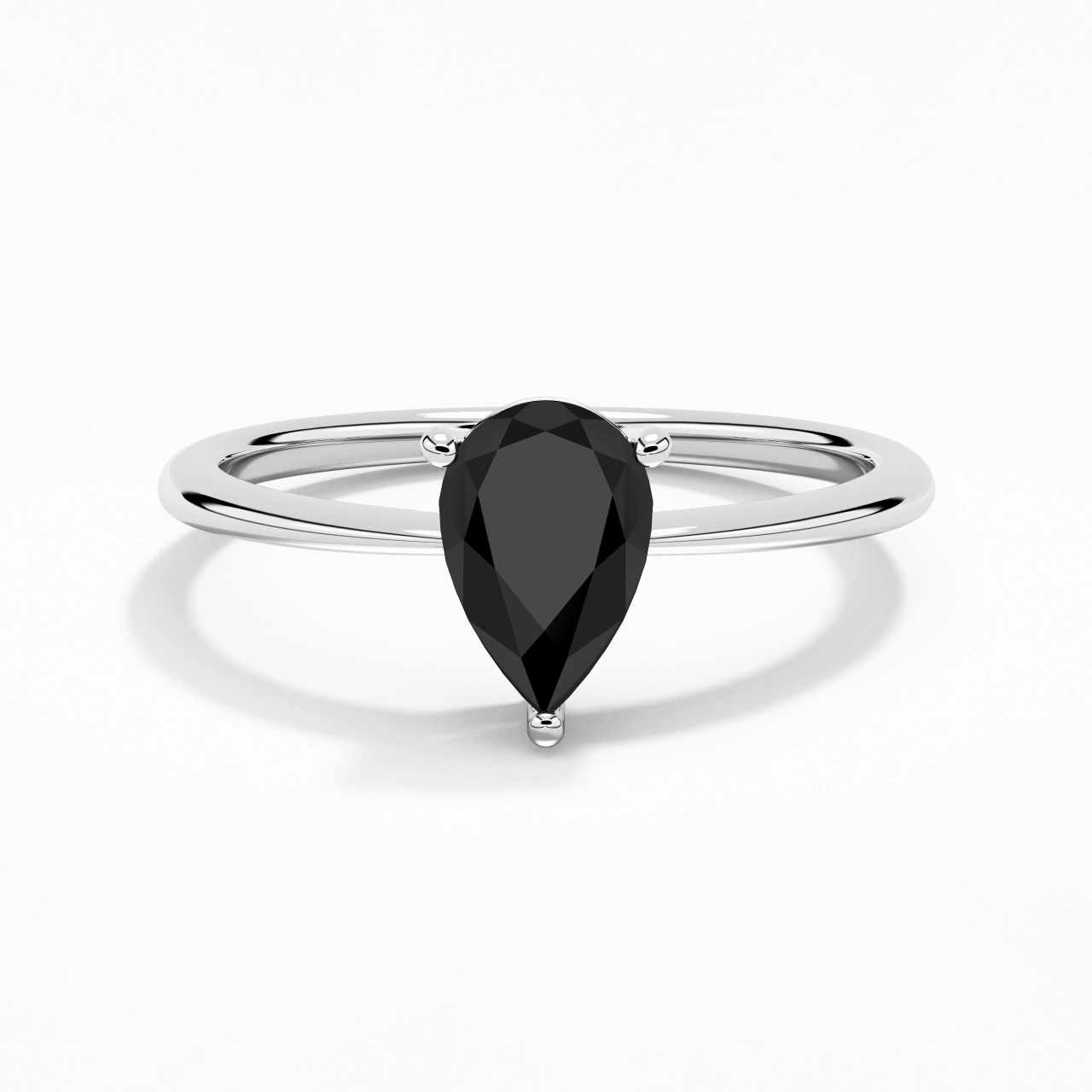 925 Sterling Silver Cubic Zirconia Engagement Ring