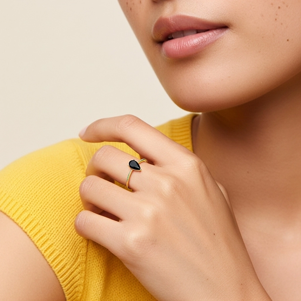 925 Sterling Silver Cubic Zirconia Engagement Ring