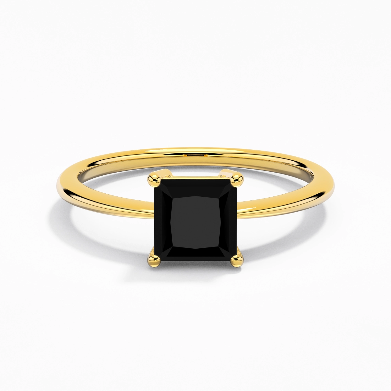 Argent sterling 925 Zircon cubique Bague de fiançailles