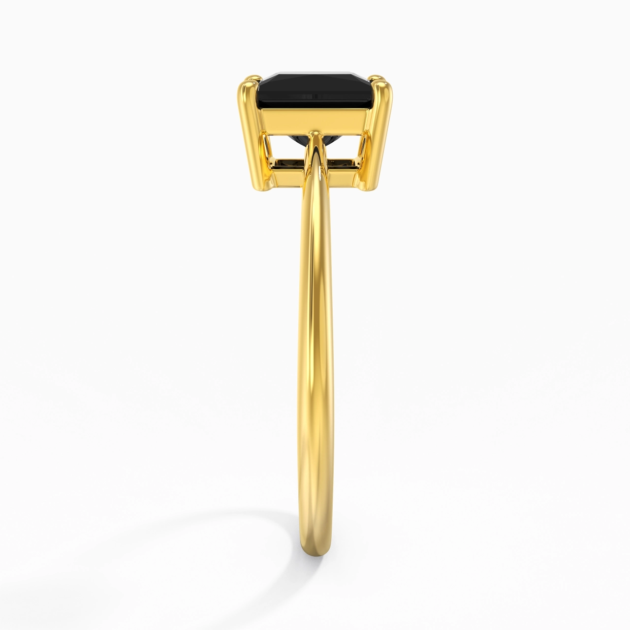 925 Sterling Silver Cubic Zirconia Engagement Ring