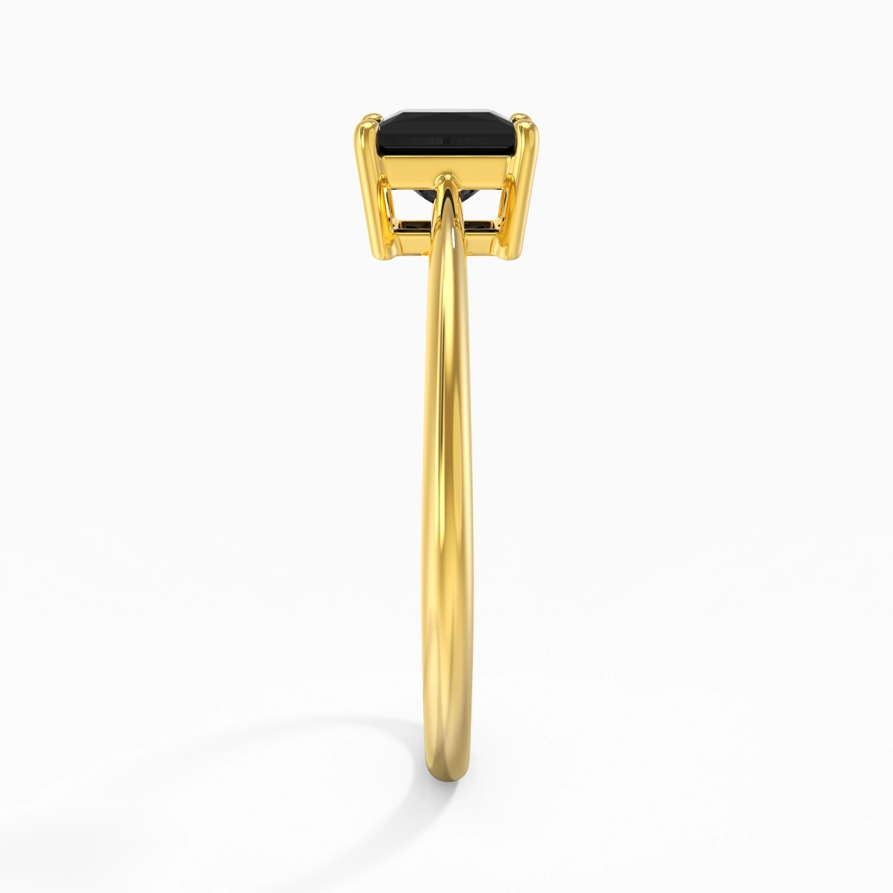 925 Sterling Silver Cubic Zirconia Engagement Ring