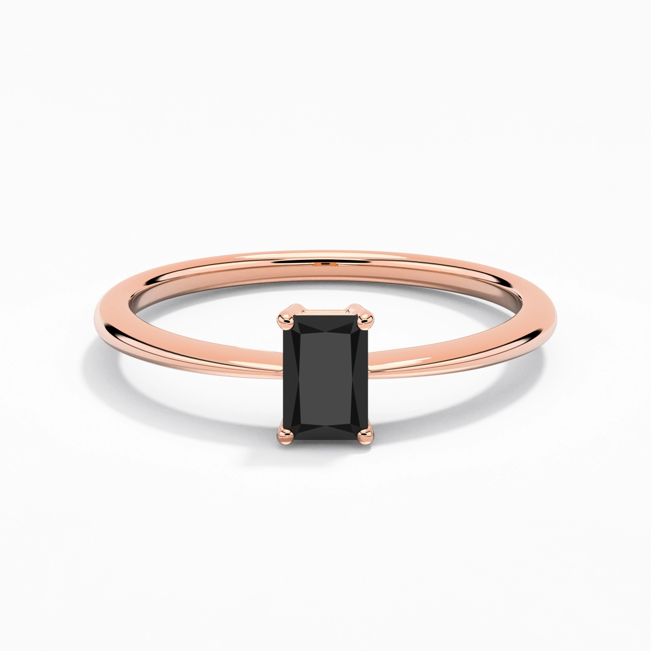 Argent sterling 925 Zircon cubique Bague de fiançailles