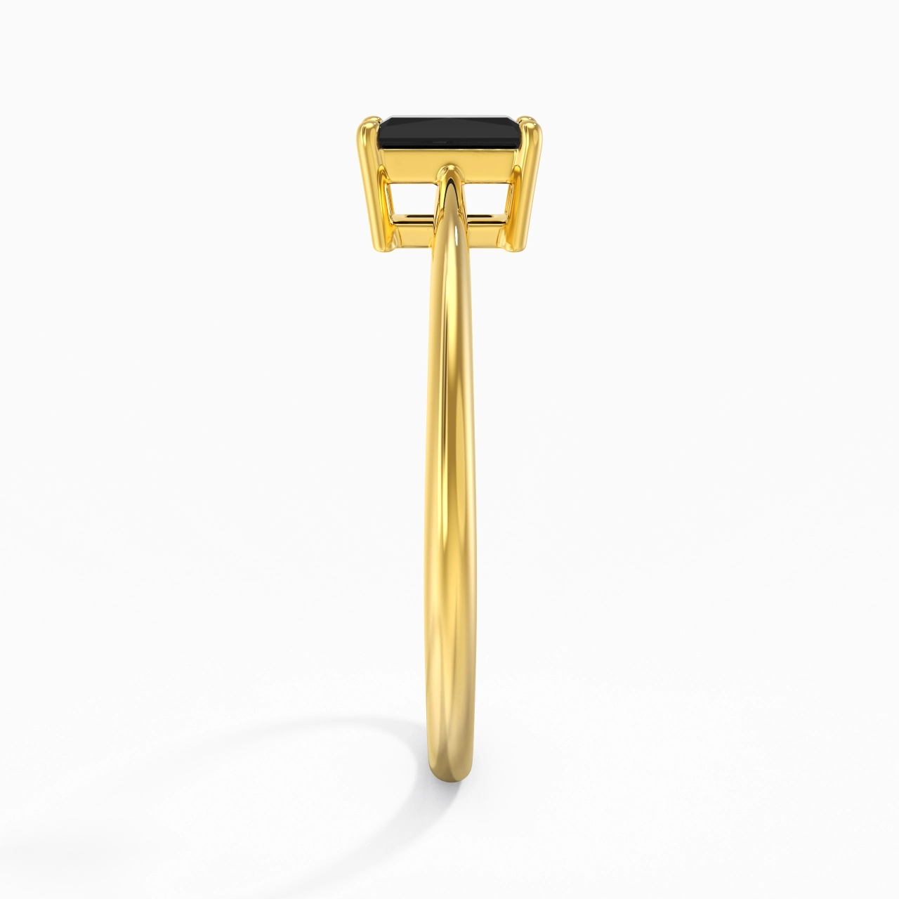 925 Sterling Silver Cubic Zirconia Engagement Ring