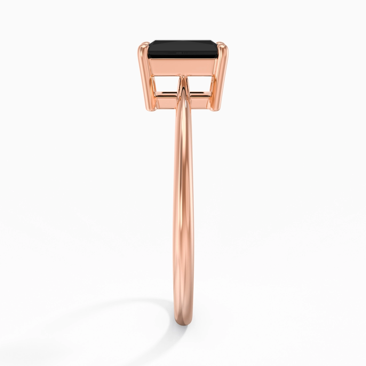 925 Sterling Silver Cubic Zirconia Engagement Ring