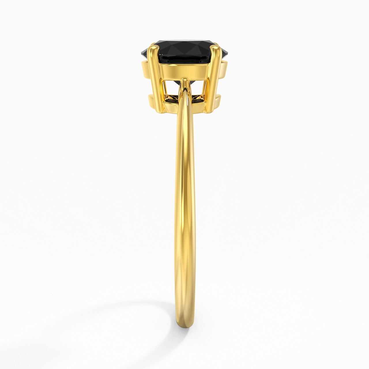 Plata esterlina 925 Circonio cúbico Anillo de Compromiso