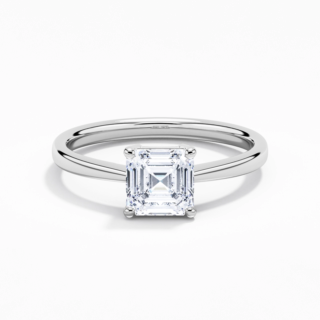 Solitaire Engagement Ring 1.50ct Moissanite