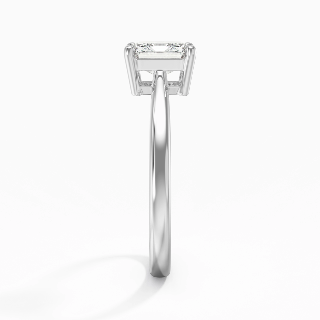 Solitaire Engagement Ring 1.50ct Moissanite