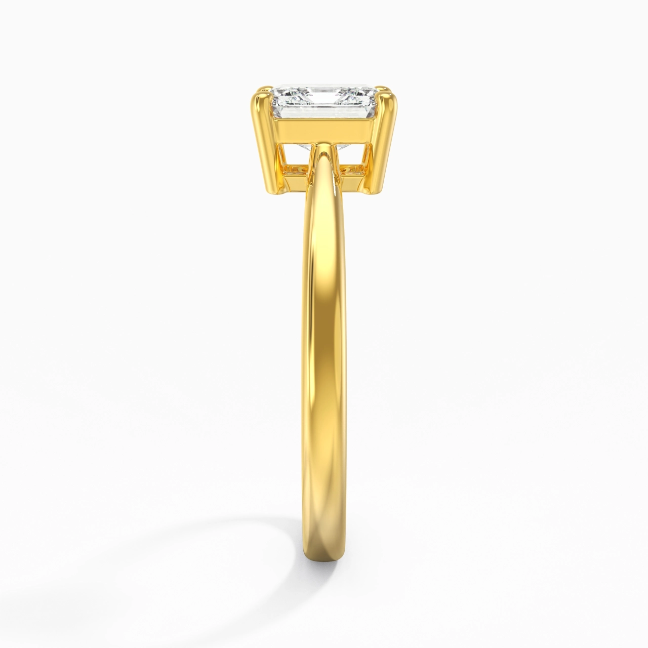 Solitaire Engagement Ring 1.50ct Moissanite