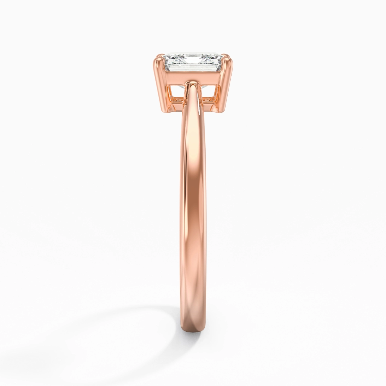 Solitaire Engagement Ring 1.00ct Moissanite