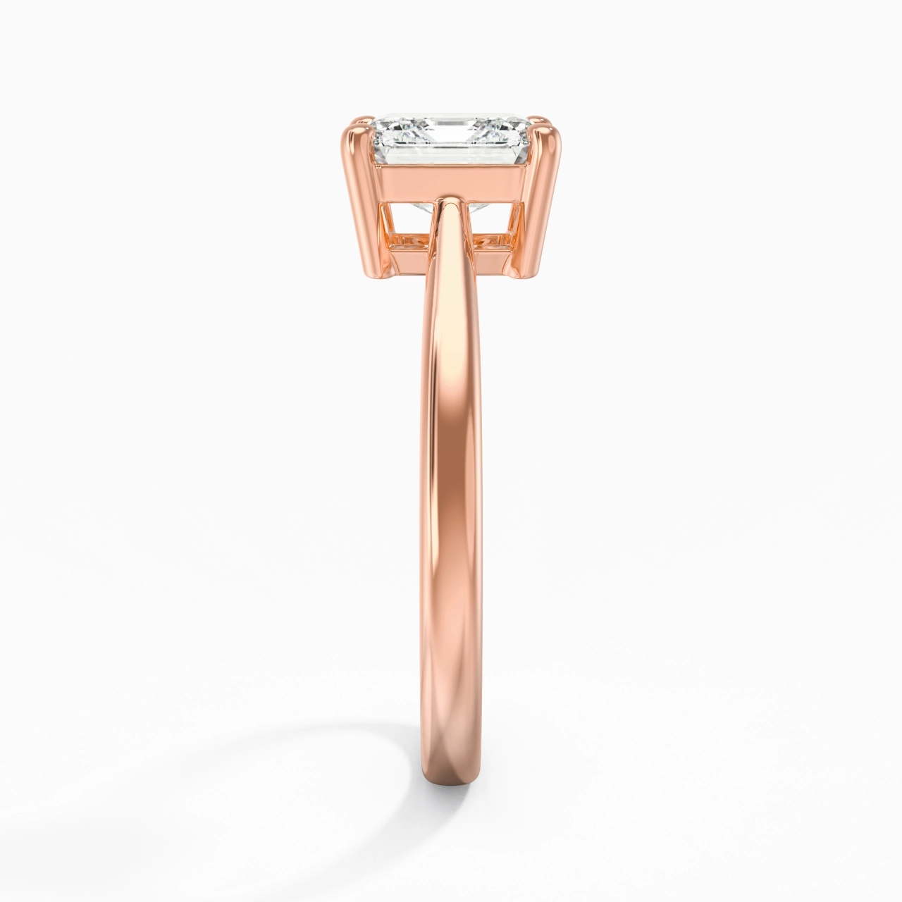 Solitaire Engagement Ring 2.00ct Moissanite