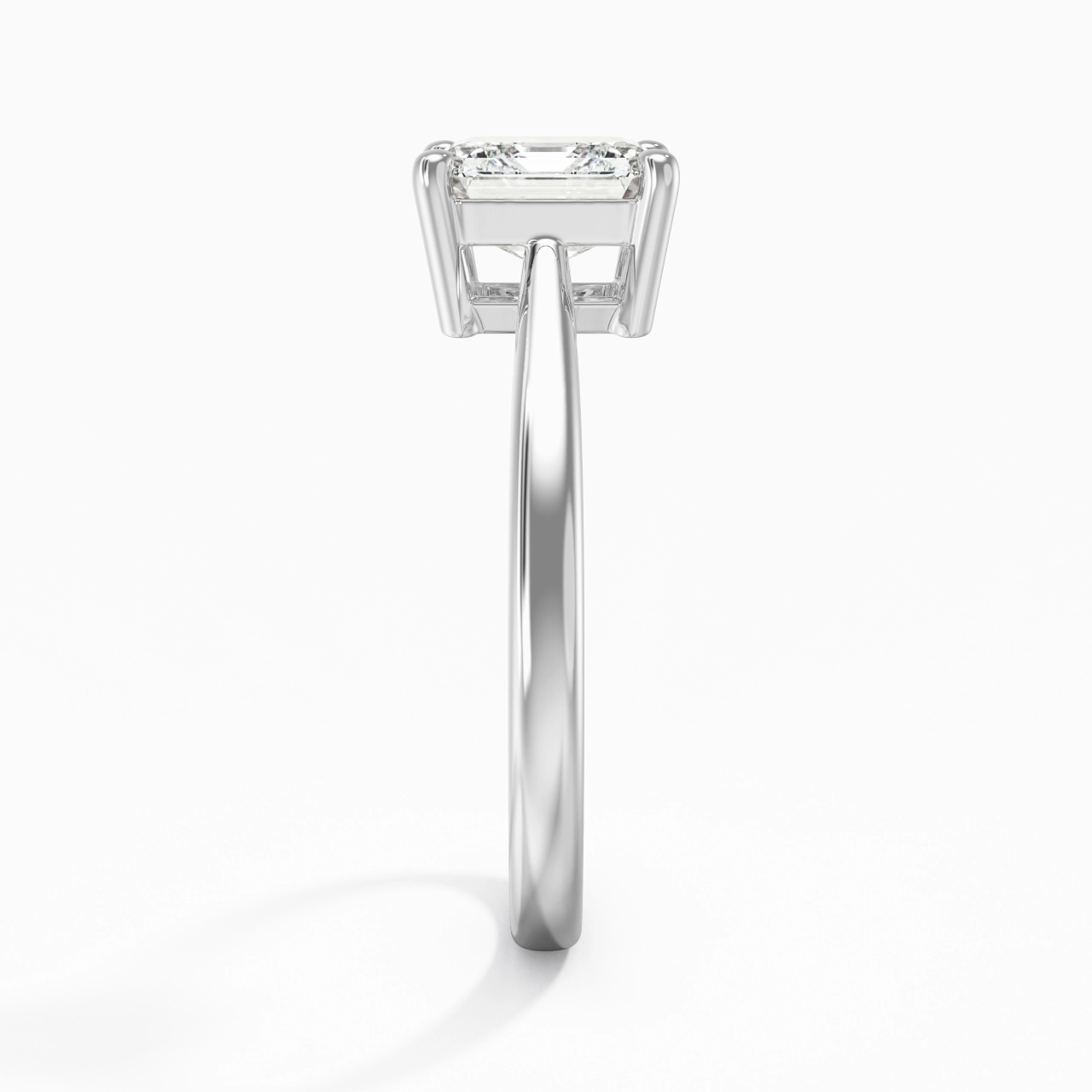 Solitaire Engagement Ring 2.00ct Moissanite