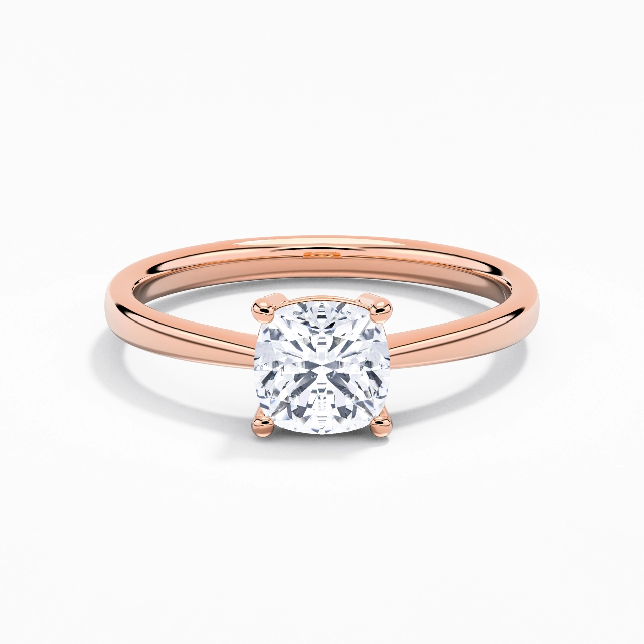 Solitaire Engagement Ring 1.50ct Moissanite