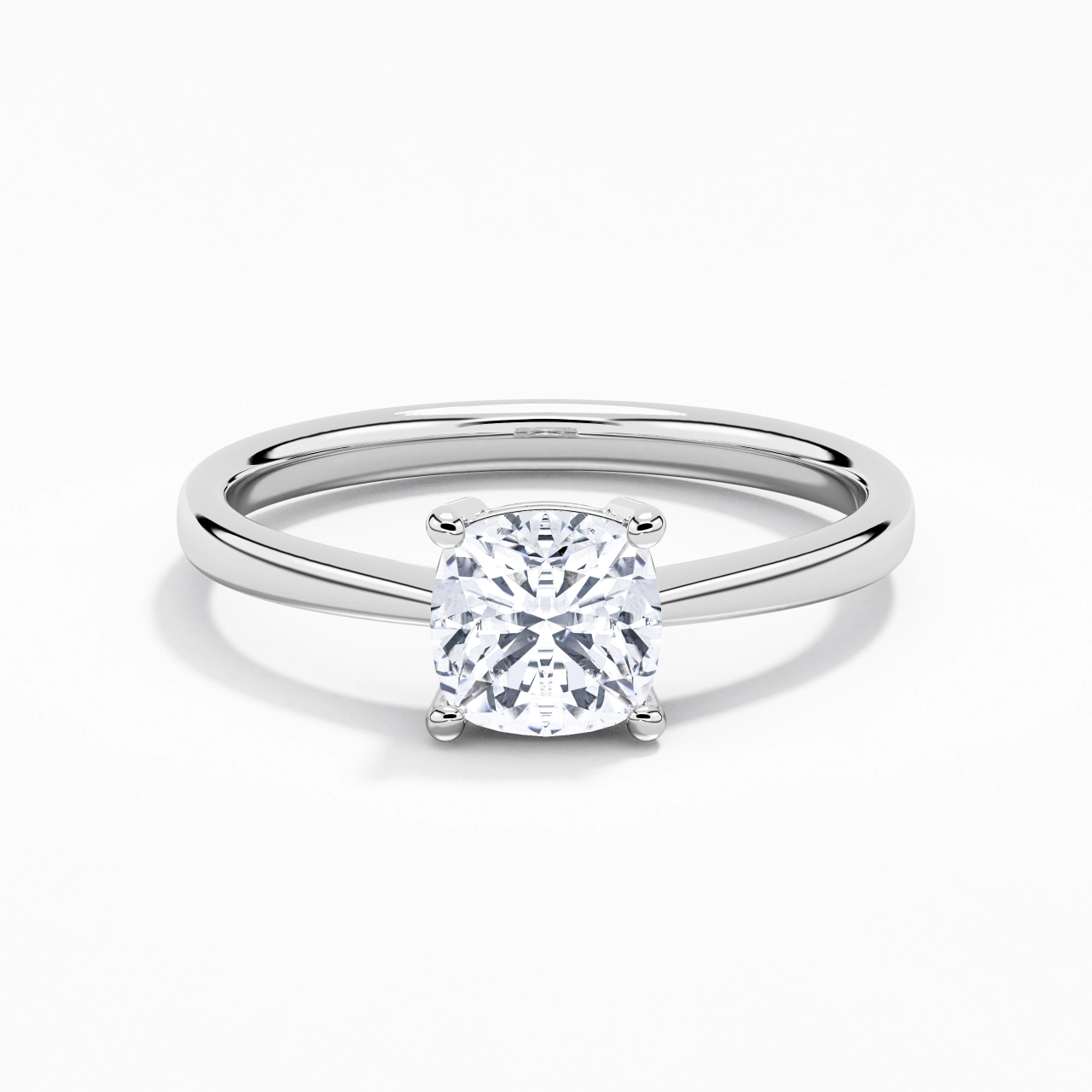 Solitaire Engagement Ring 1.50ct Moissanite