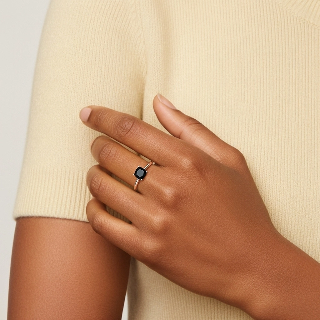 Solitaire Engagement Ring 1.00ct Cubic Zirconia