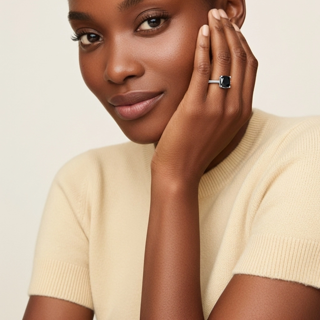 Solitaire Engagement Ring 1.00ct Cubic Zirconia