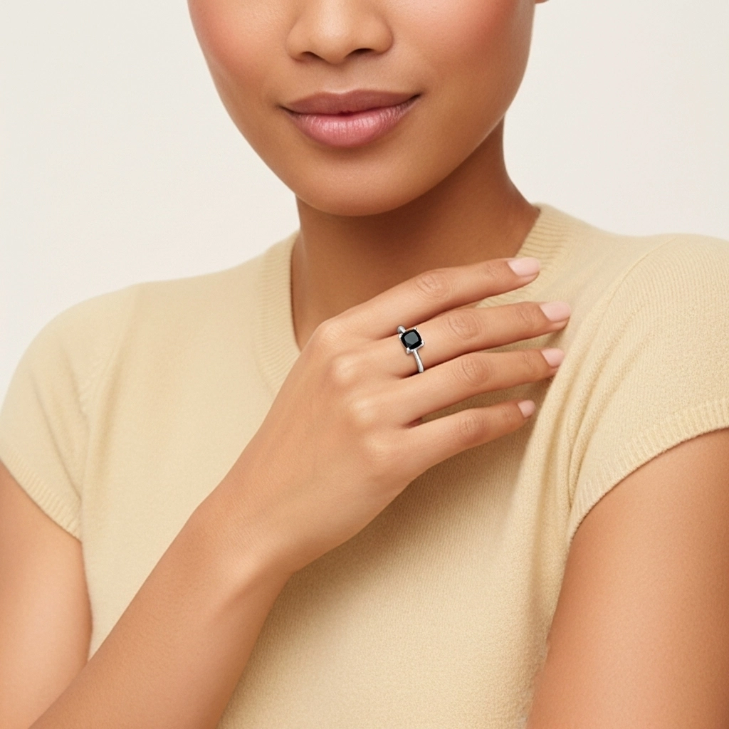 Solitaire Engagement Ring 1.00ct Cubic Zirconia