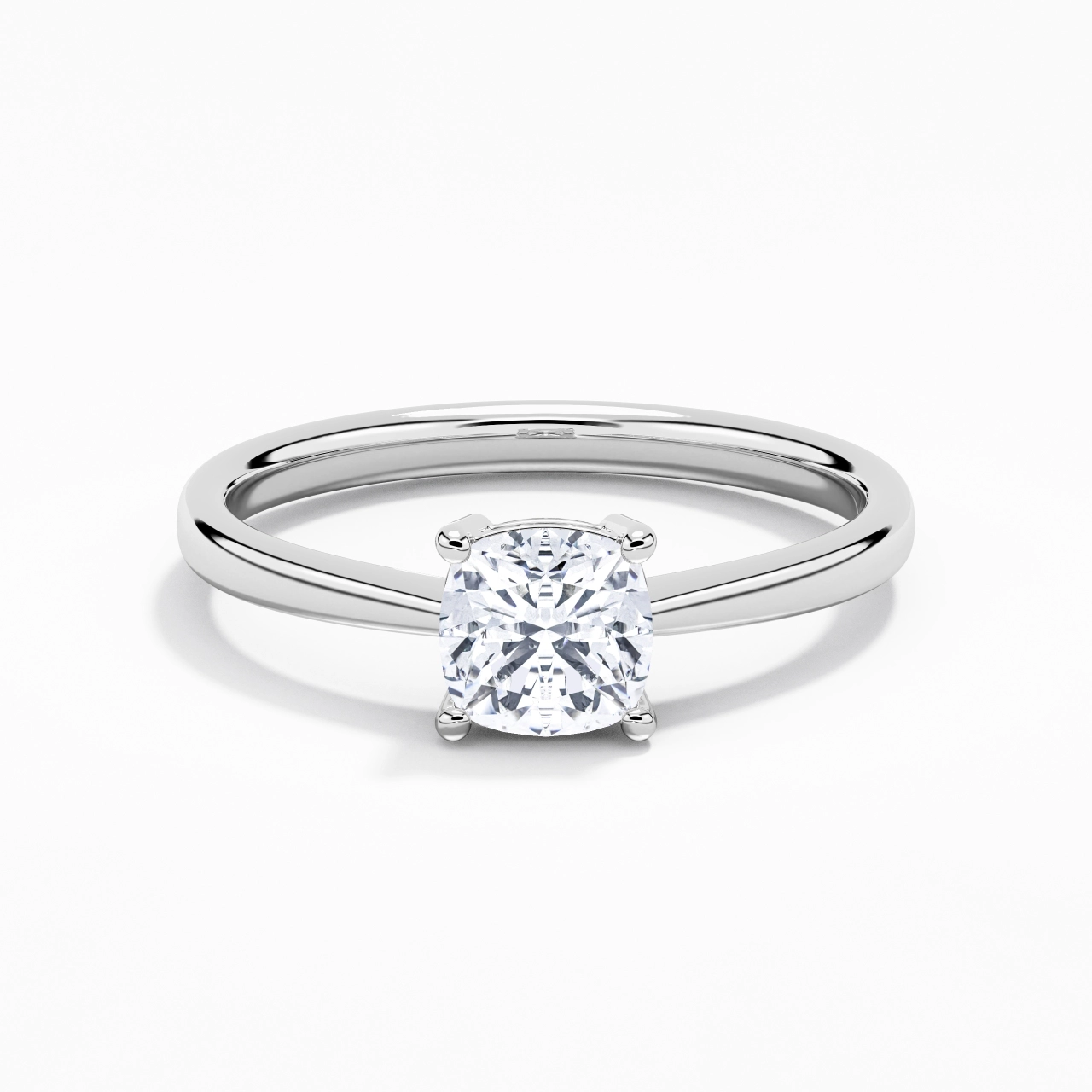 Solitaire Engagement Ring 1.00ct Moissanite